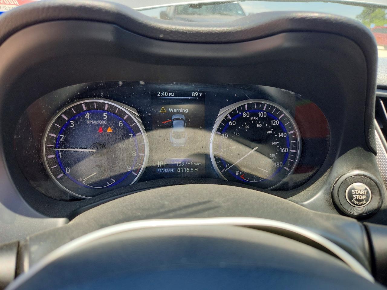 2015 Infiniti Q50 Base Синий vin: JN1BV7AP3FM334445