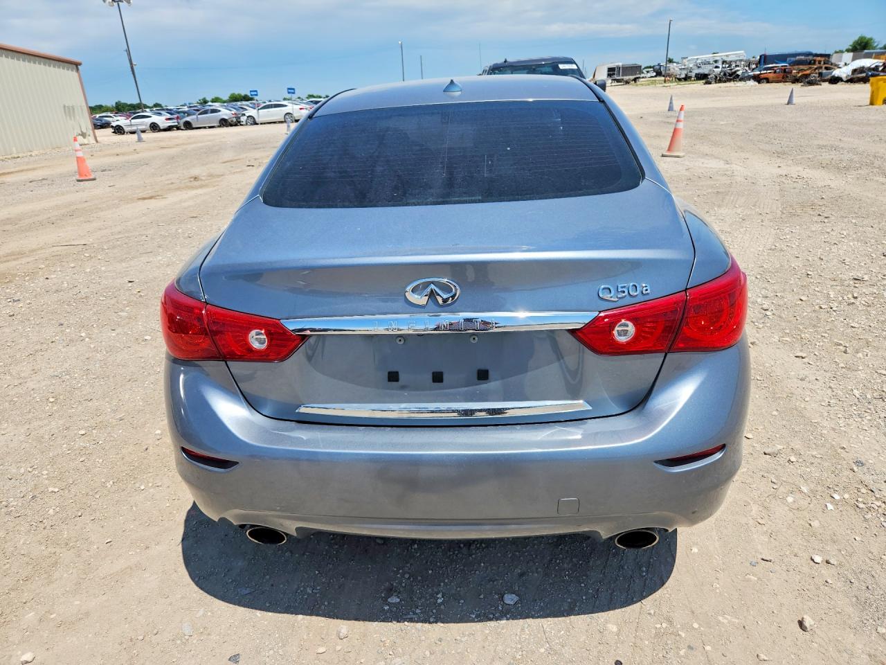 2015 Infiniti Q50 Base Синий vin: JN1BV7AP3FM334445