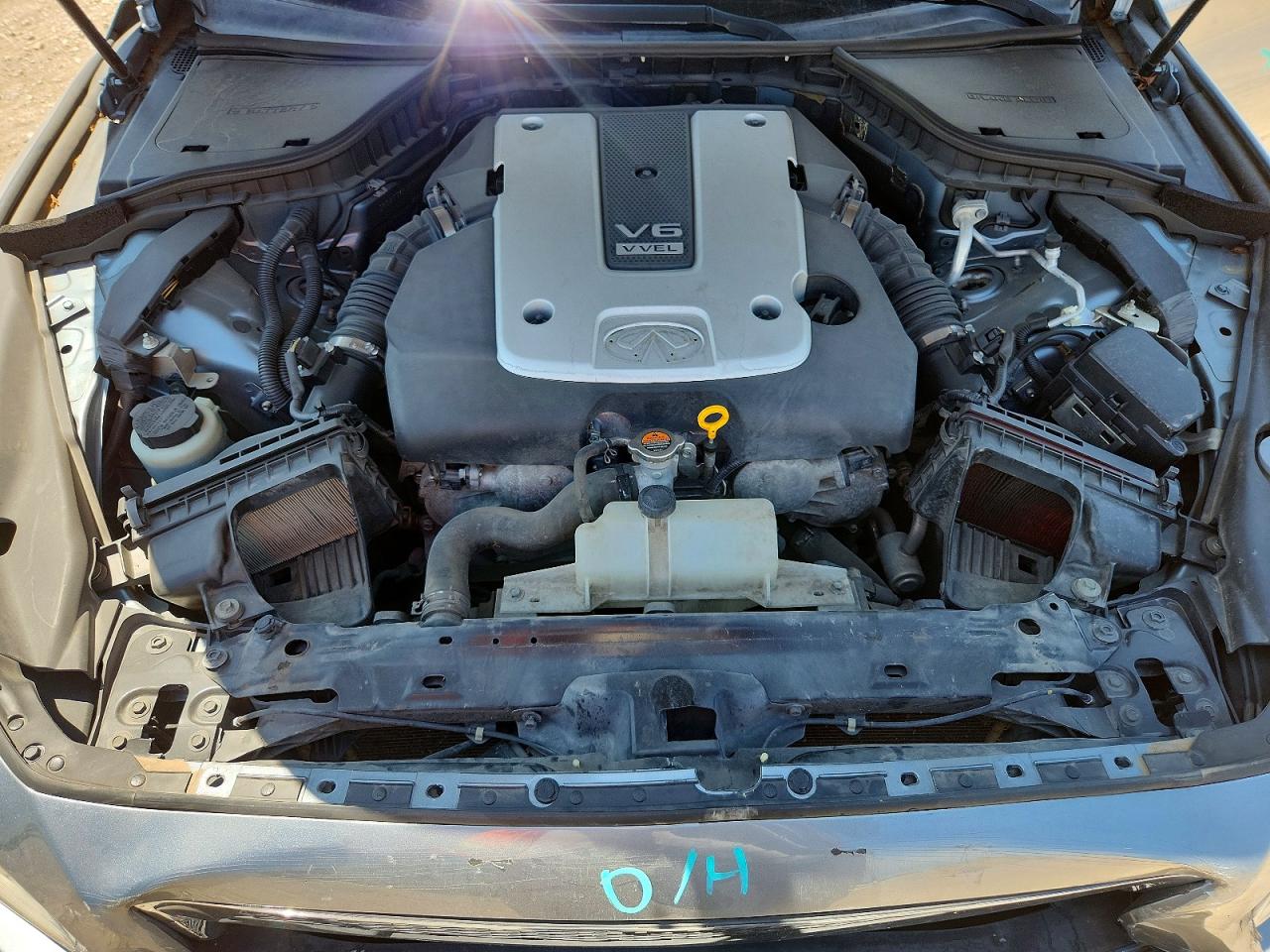 2015 Infiniti Q50 Base Синий vin: JN1BV7AP3FM334445