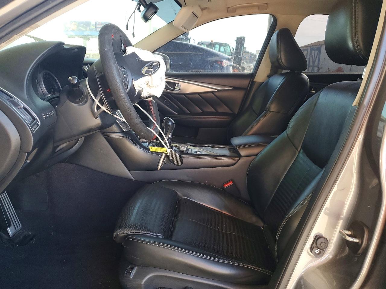 2015 Infiniti Q50 Base Silver vin: JN1BV7AP3FM346062