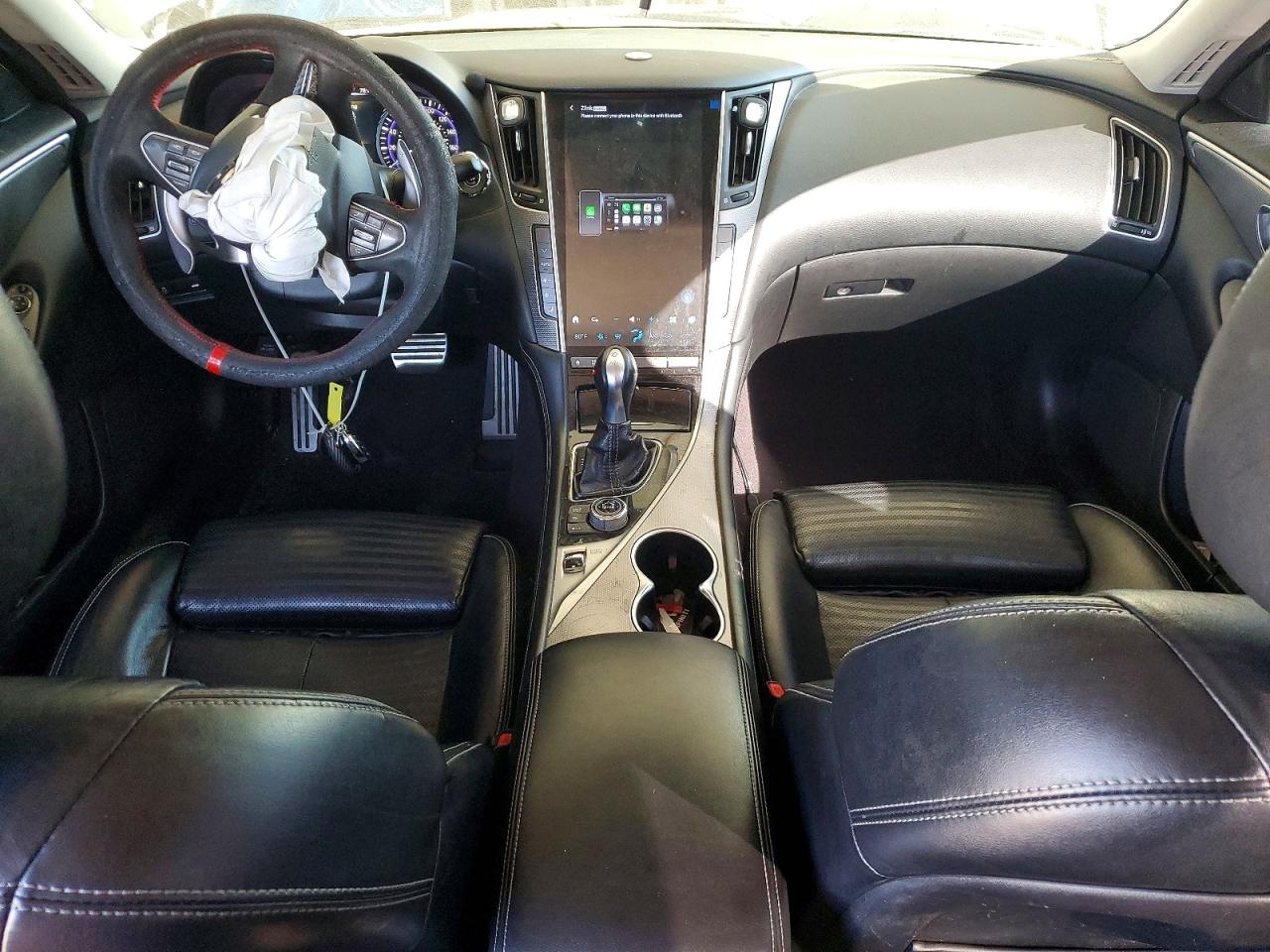 2015 Infiniti Q50 Base Silver vin: JN1BV7AP3FM346062