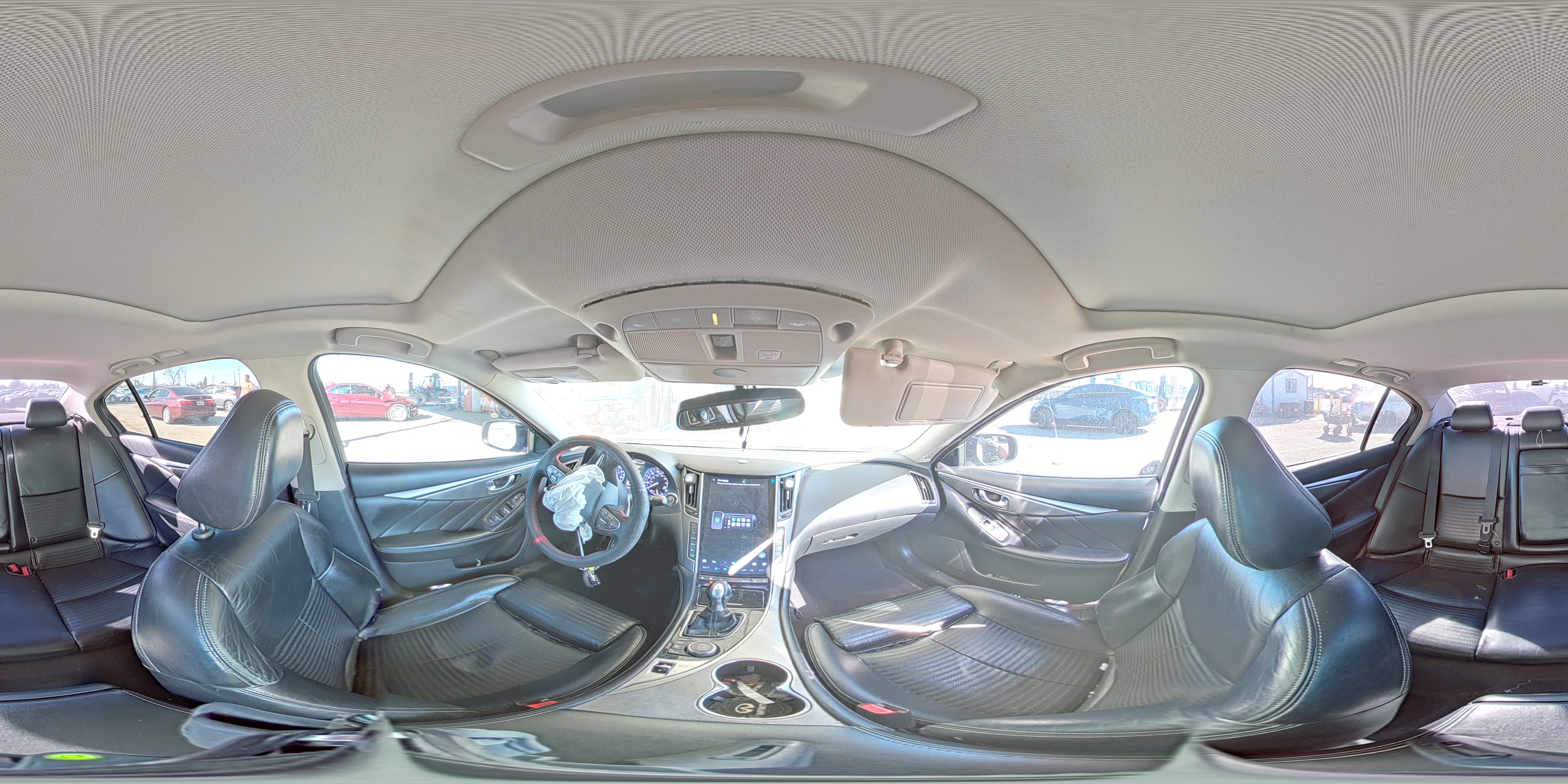 2015 Infiniti Q50 Base Silver vin: JN1BV7AP3FM346062