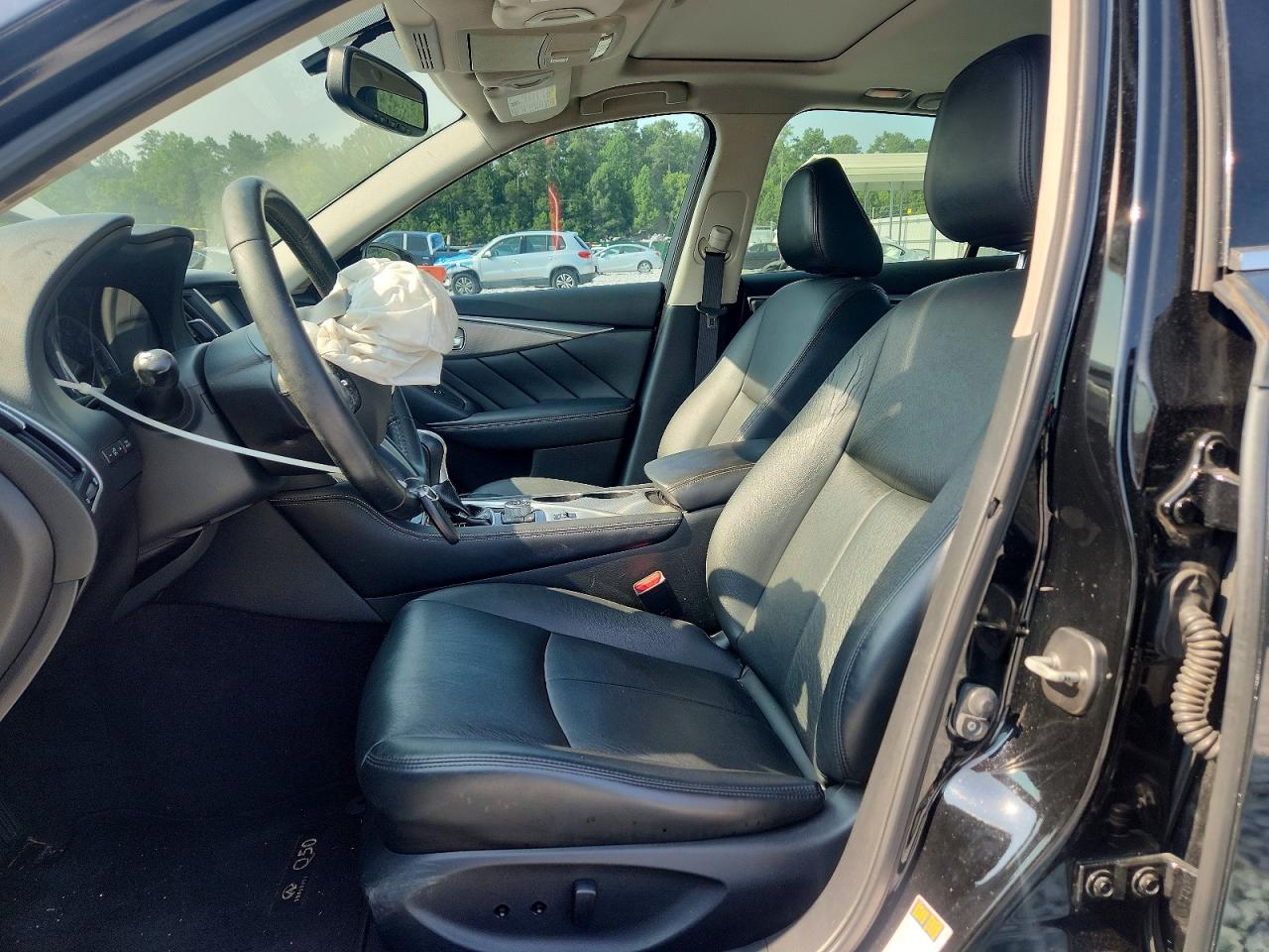 2015 Infiniti Q50 Premium Black vin: JN1BV7AP3FM353190
