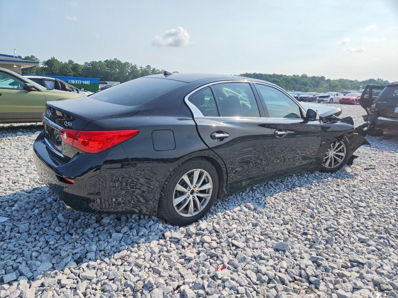 2015 Infiniti Q50 Premium Black vin: JN1BV7AP3FM353190
