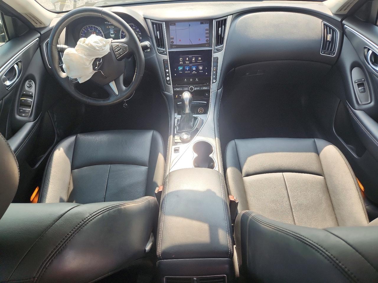 2015 Infiniti Q50 Premium Black vin: JN1BV7AP3FM353190