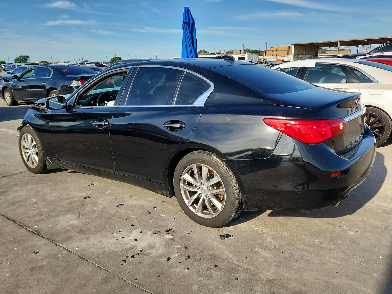 2015 Infiniti Q50 Premium Black vin: JN1BV7AP3FM355022