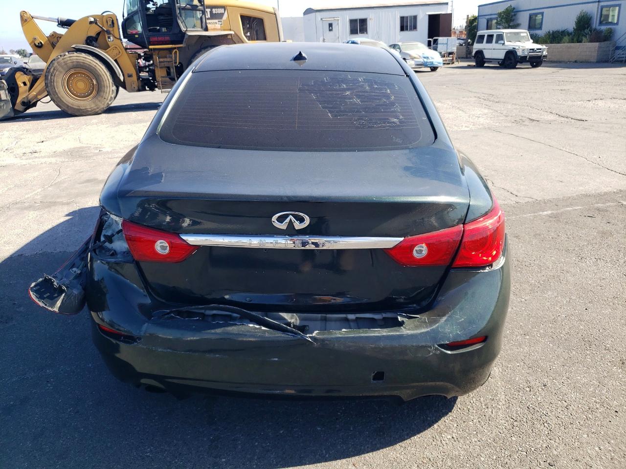 2015 Infiniti Q50 Premium Green vin: JN1BV7AP3FM358857