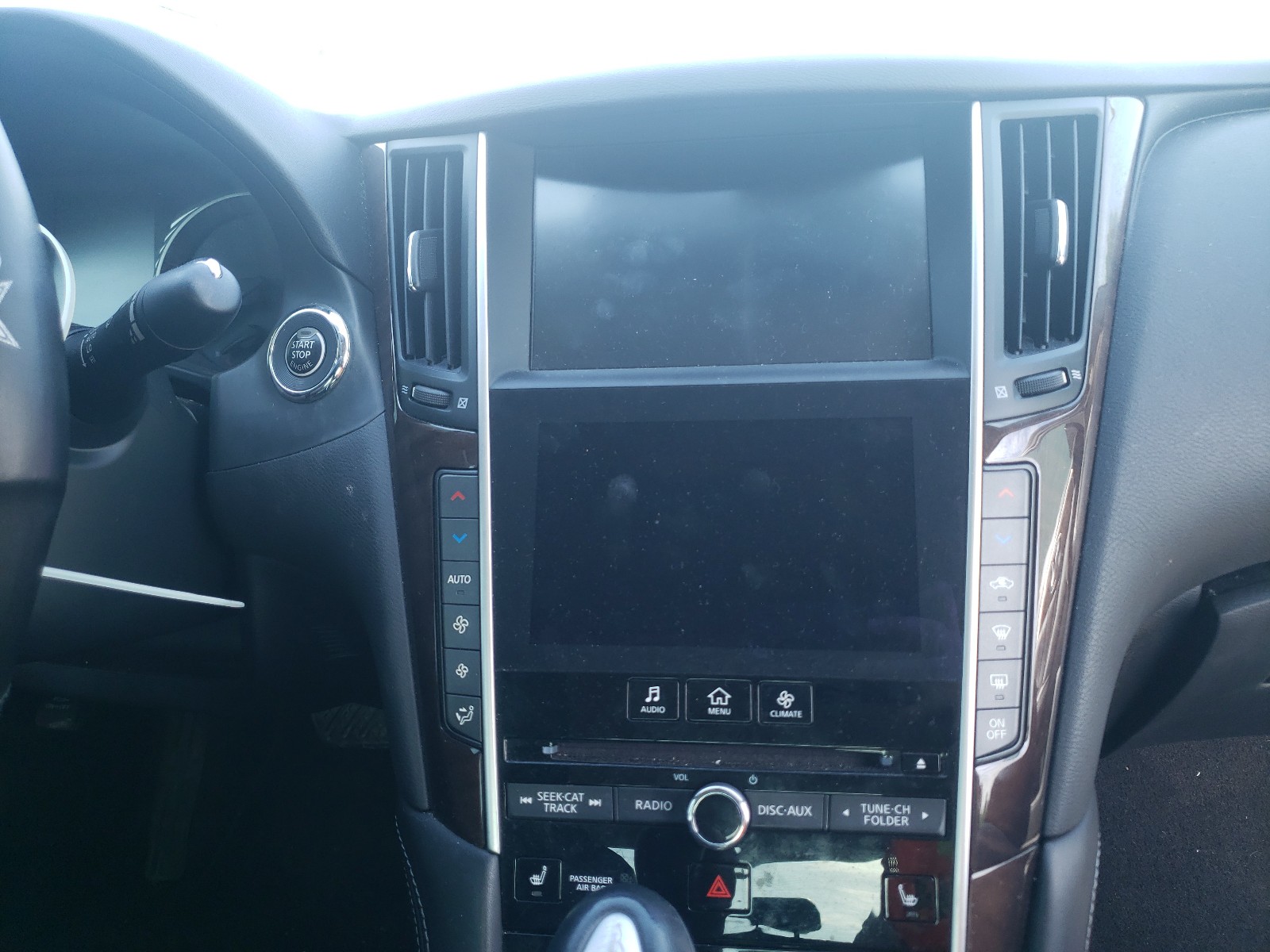 2014 Infiniti Q50 Base Gray vin: JN1BV7AP4EM683810