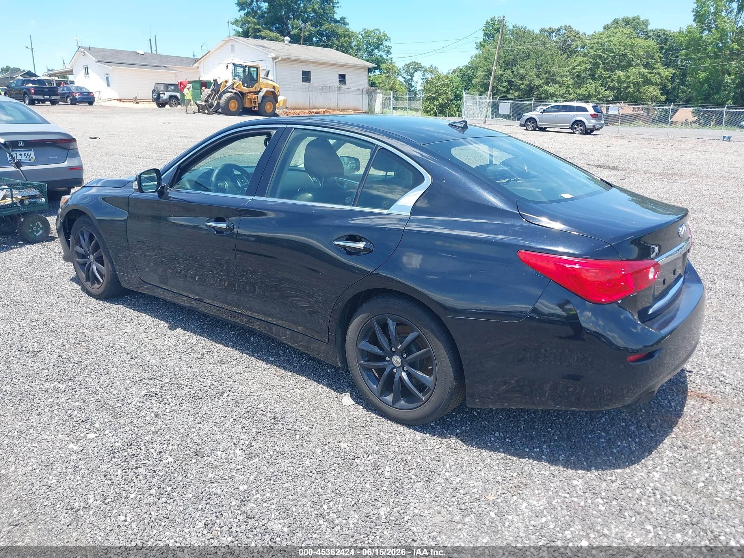 2014 Infiniti Q50 Premium Black vin: JN1BV7AP4EM683869