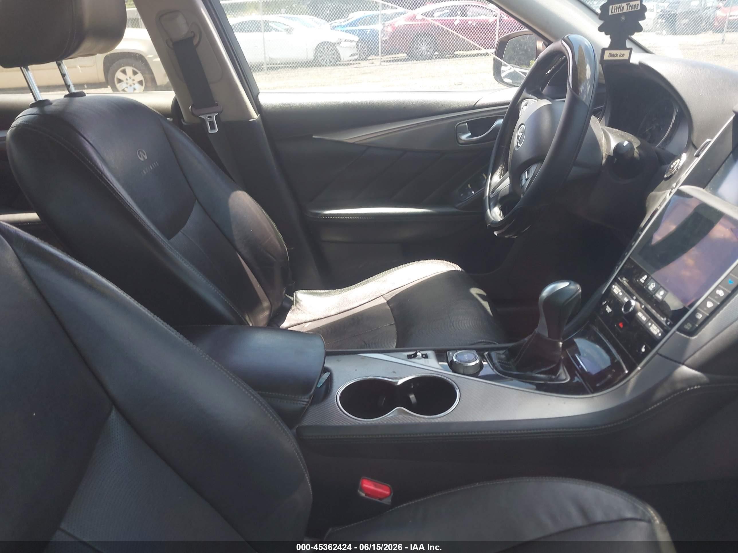 2014 Infiniti Q50 Premium Black vin: JN1BV7AP4EM683869