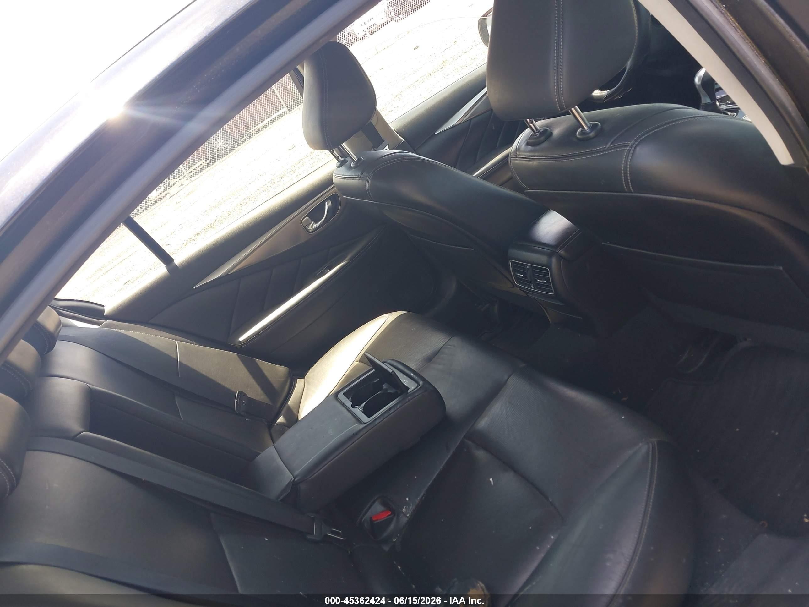 2014 Infiniti Q50 Premium Black vin: JN1BV7AP4EM683869