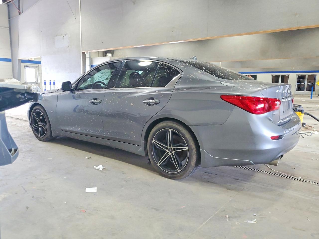 2015 Infiniti Q50 Premium Gray vin: JN1BV7AP4FM330484