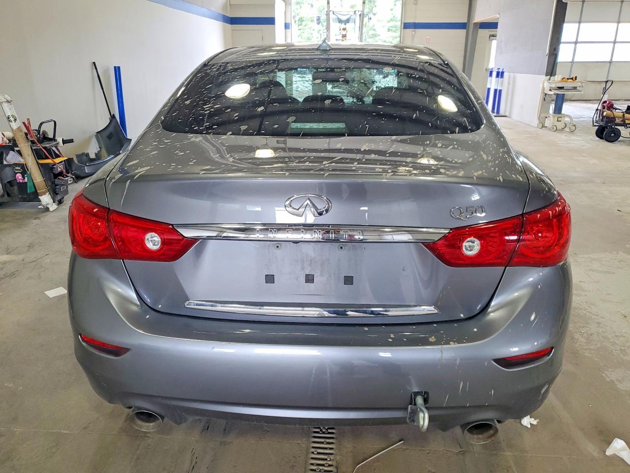 2015 Infiniti Q50 Premium Gray vin: JN1BV7AP4FM330484