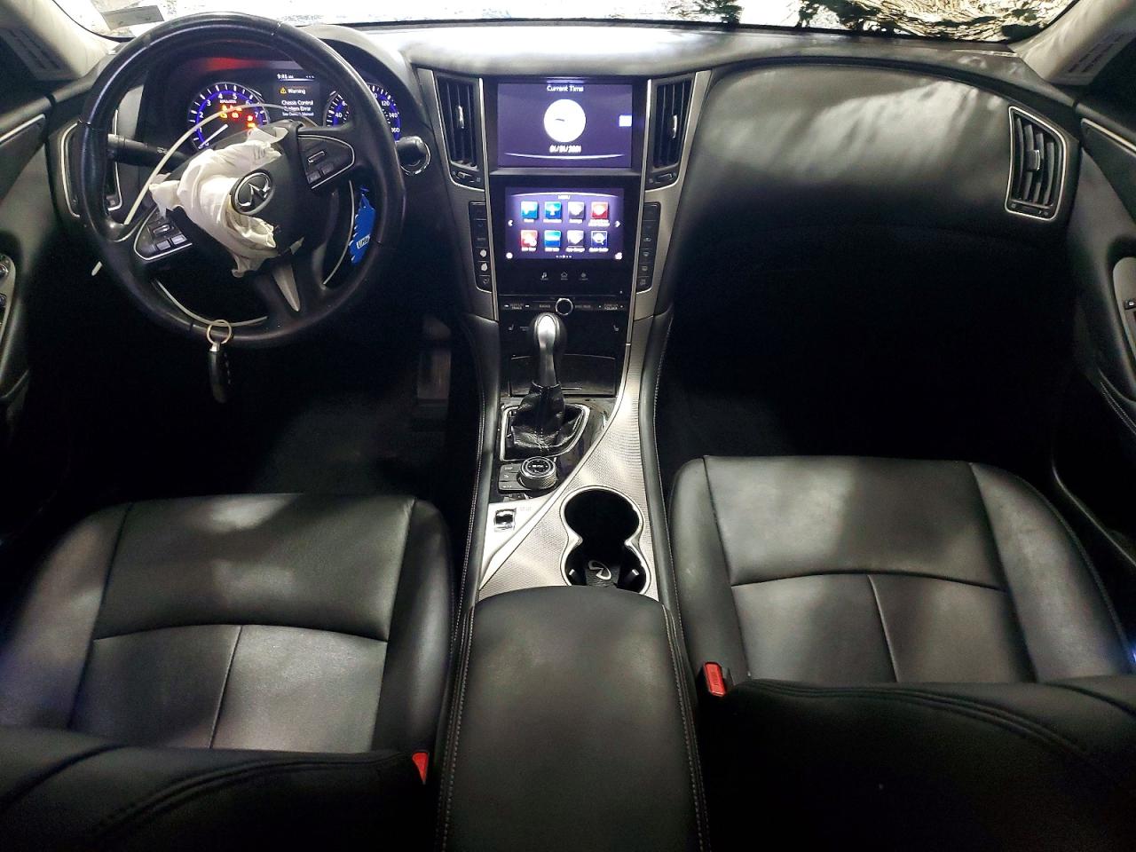 2015 Infiniti Q50 Premium Gray vin: JN1BV7AP4FM330484