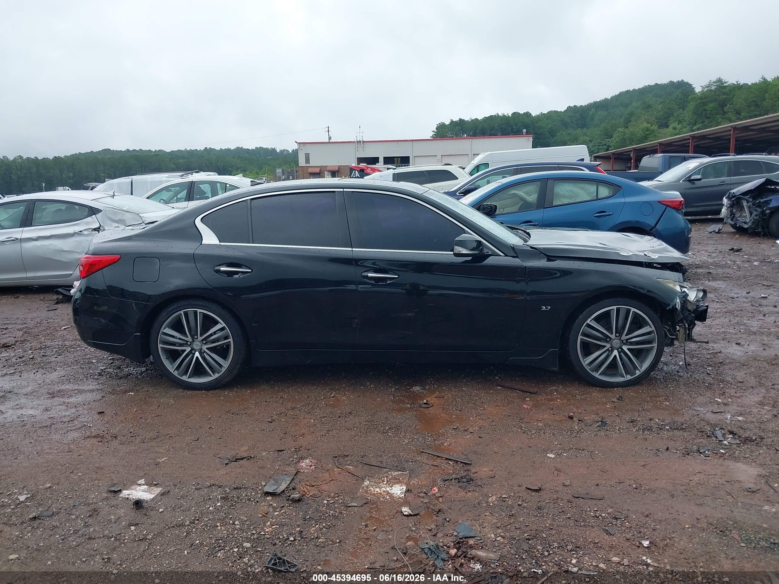 2015 Infiniti Q50 Premium Black vin: JN1BV7AP4FM333711