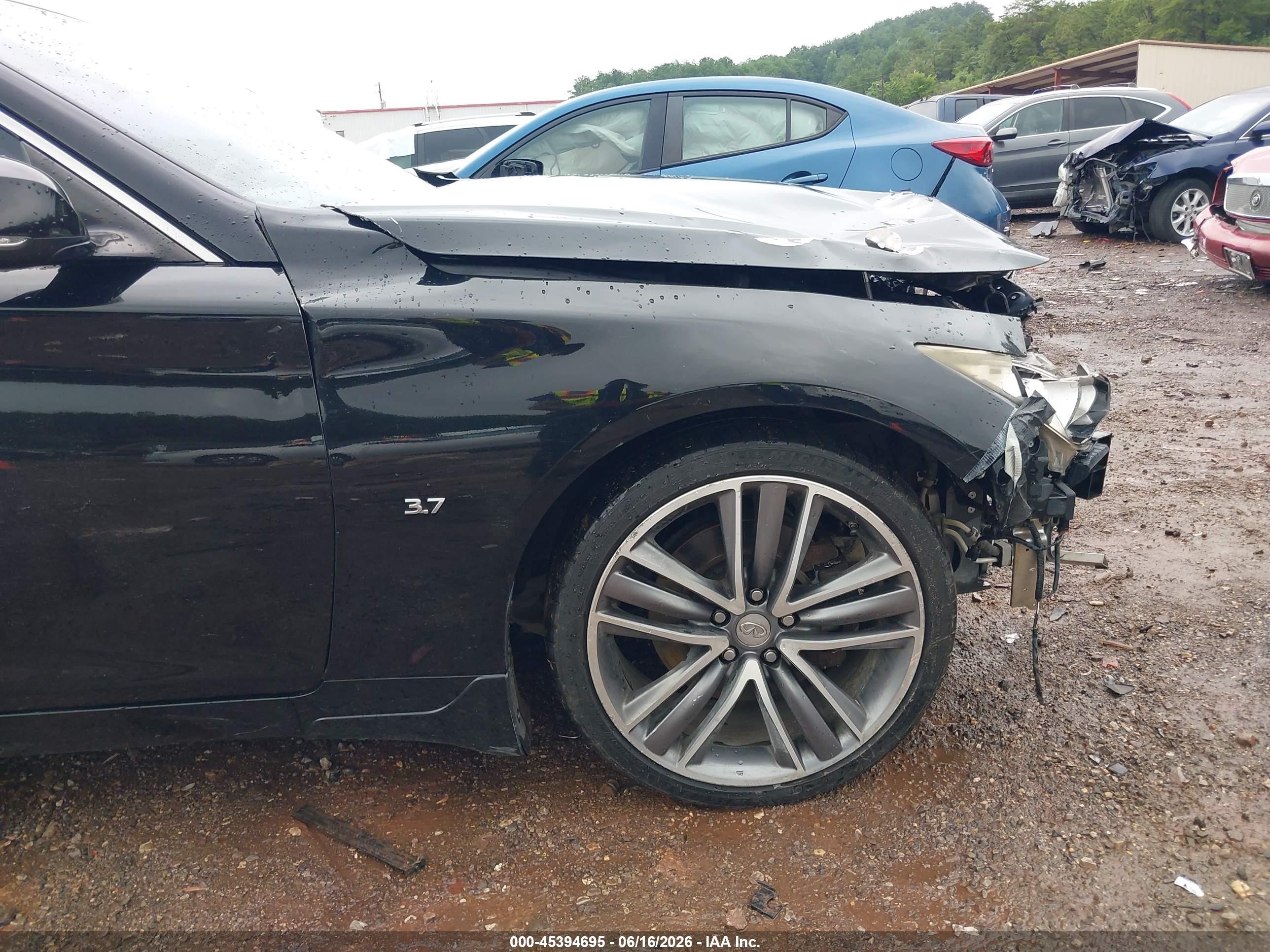 2015 Infiniti Q50 Premium Black vin: JN1BV7AP4FM333711