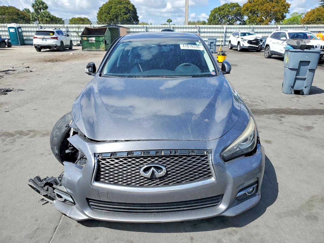 2015 Infiniti Q50 Premium Gray vin: JN1BV7AP4FM336270