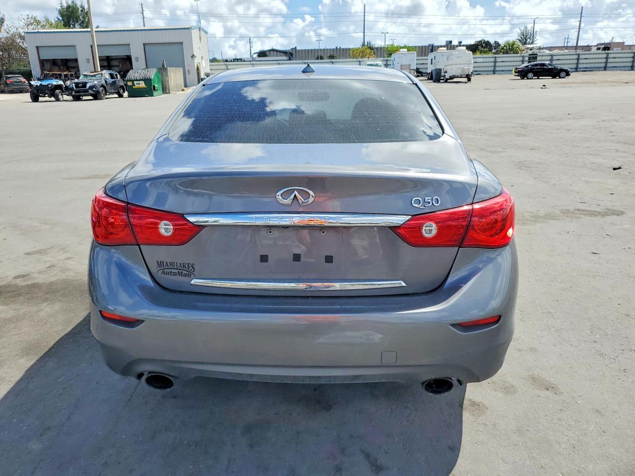 2015 Infiniti Q50 Premium Gray vin: JN1BV7AP4FM336270