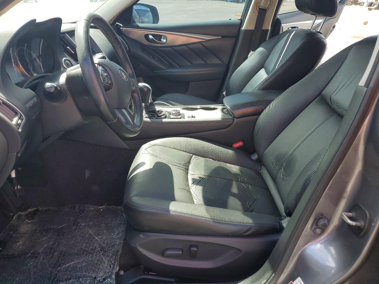 2015 Infiniti Q50 Premium Gray vin: JN1BV7AP4FM336270