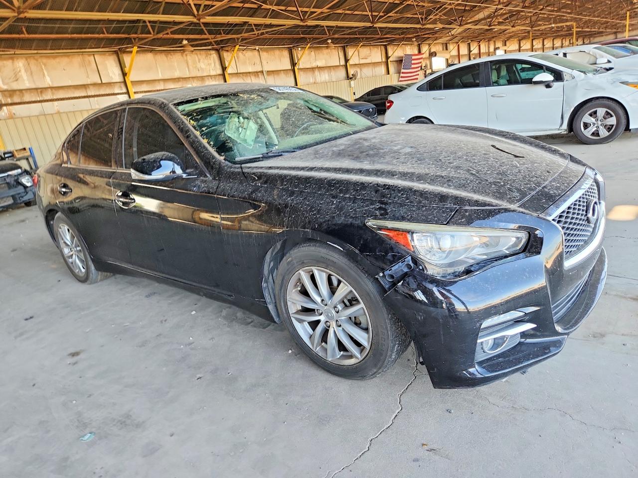 2015 Infiniti Q50 Base Черный vin: JN1BV7AP4FM337015