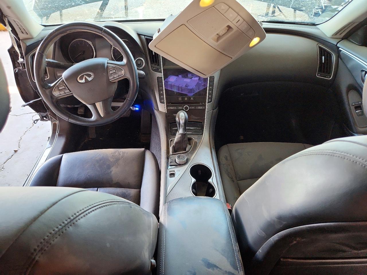 2015 Infiniti Q50 Base Черный vin: JN1BV7AP4FM337015