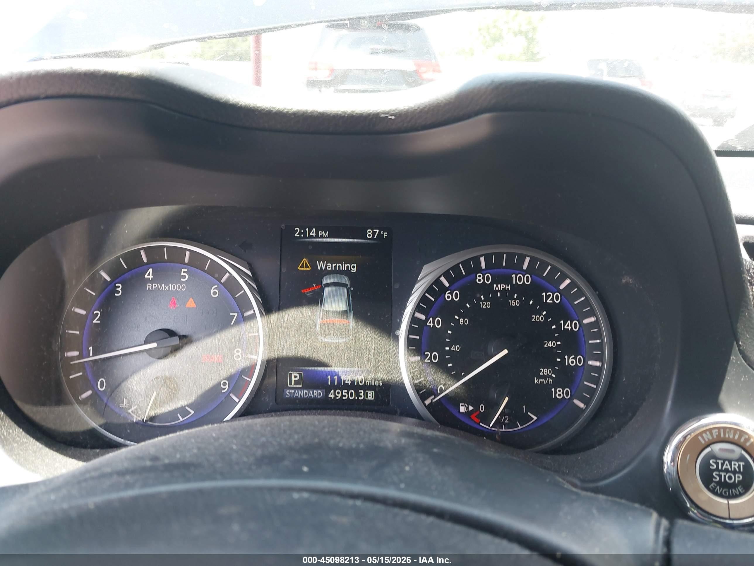 2015 Infiniti Q50 Sport Black vin: JN1BV7AP4FM337595