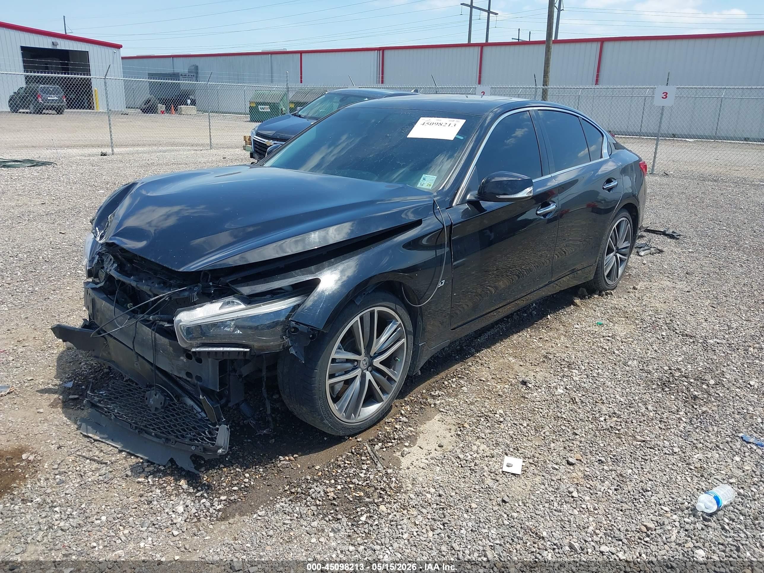 2015 Infiniti Q50 Sport Black vin: JN1BV7AP4FM337595