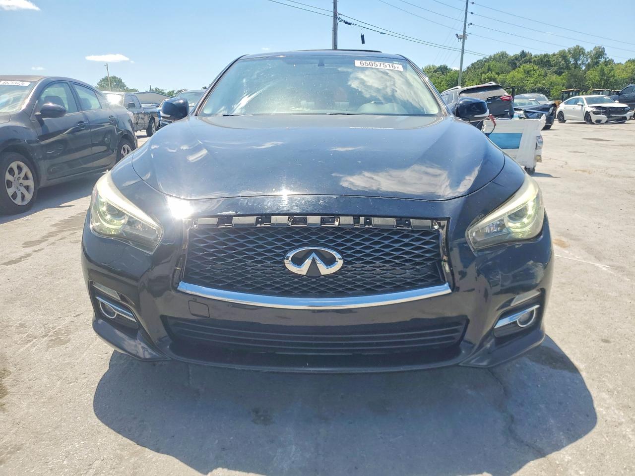 2015 Infiniti Q50 Premium Black vin: JN1BV7AP4FM339427