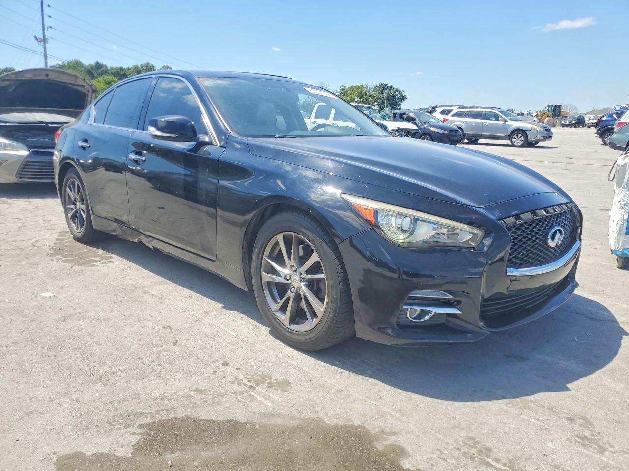 2015 Infiniti Q50 Premium Black vin: JN1BV7AP4FM339427