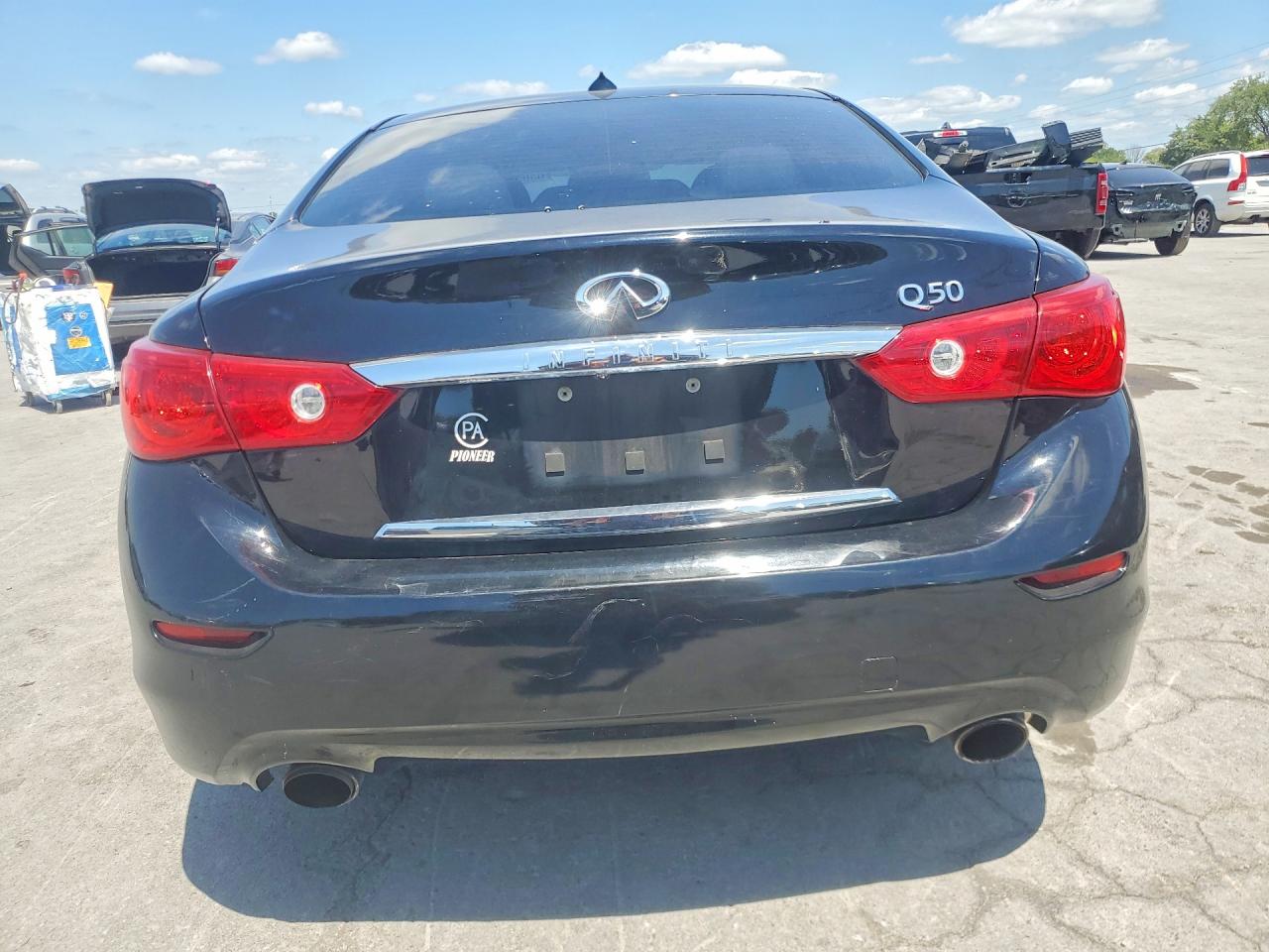 2015 Infiniti Q50 Premium Black vin: JN1BV7AP4FM339427