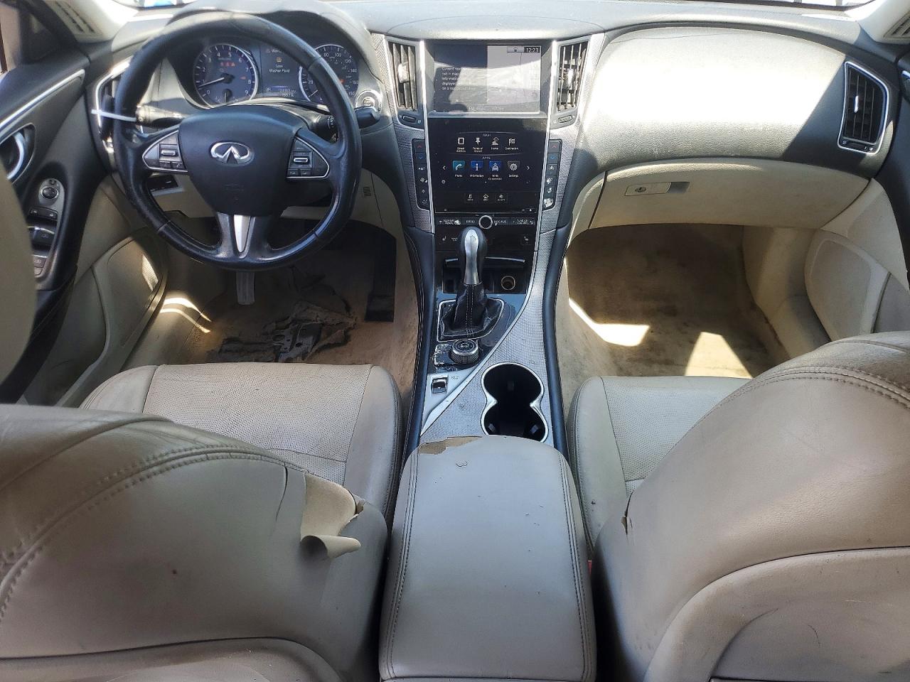 2015 Infiniti Q50 Premium Black vin: JN1BV7AP4FM339427