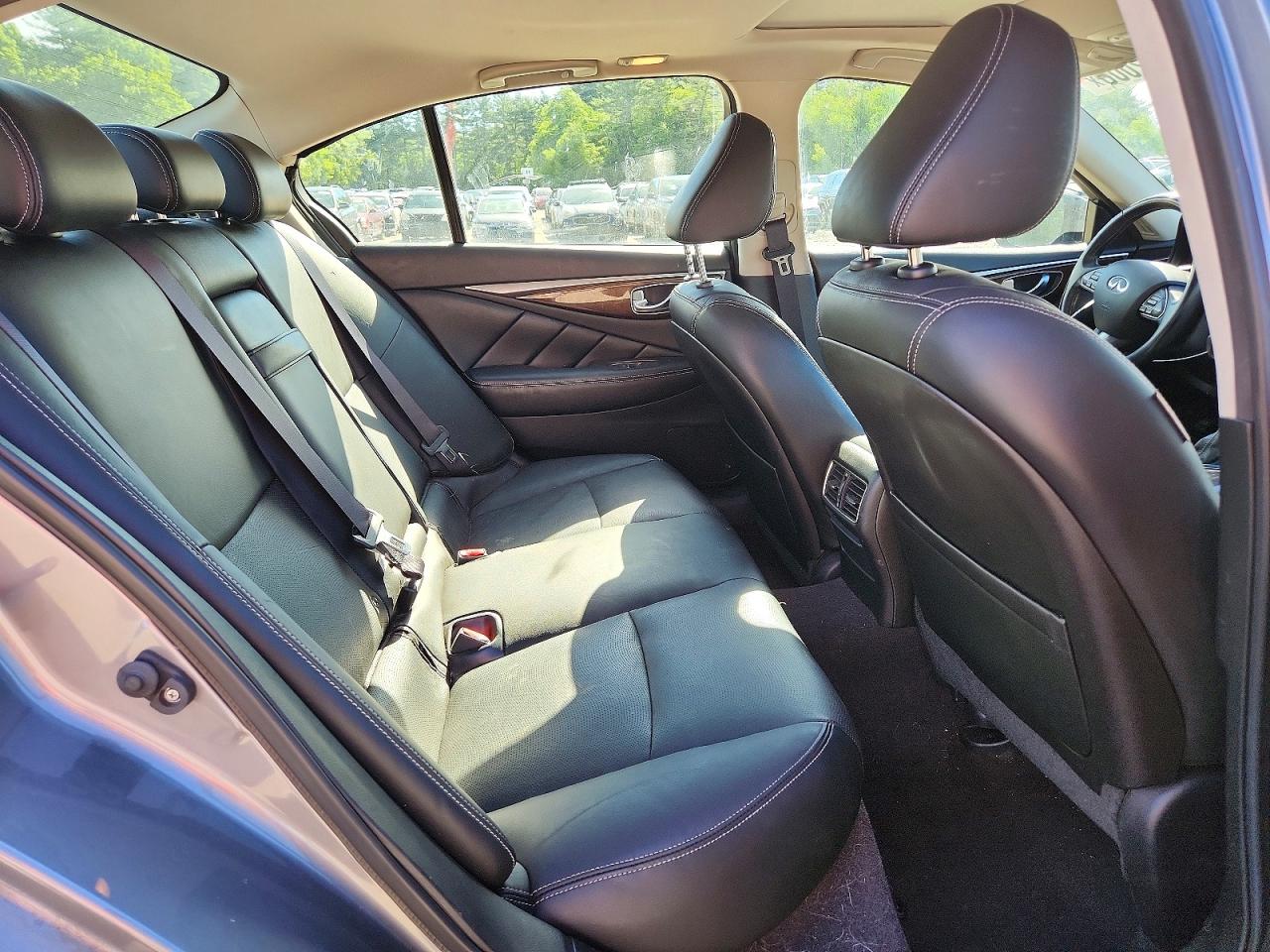 2015 Infiniti Q50 Premium Gray vin: JN1BV7AP4FM340528