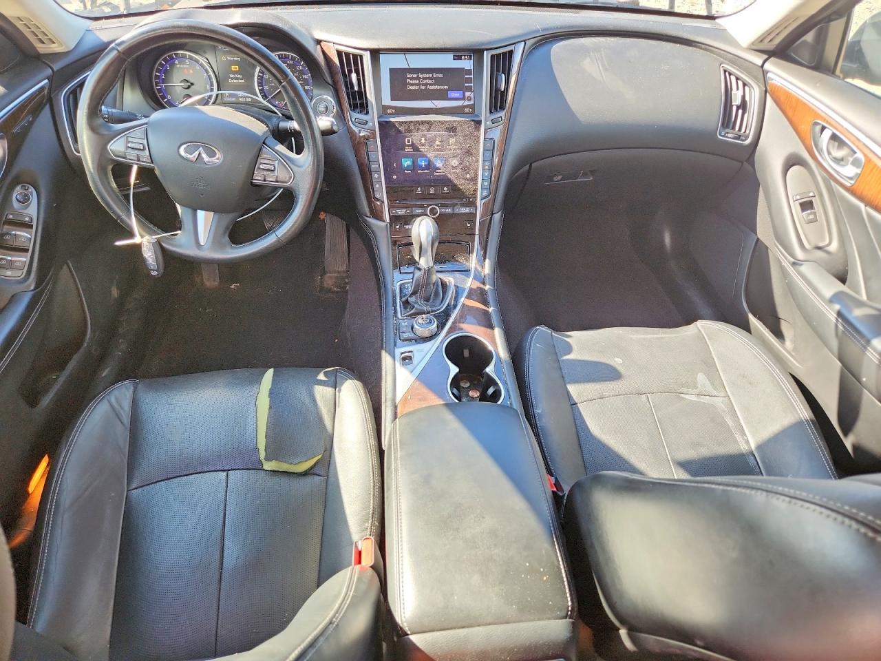 2015 Infiniti Q50 Premium Gray vin: JN1BV7AP4FM340528