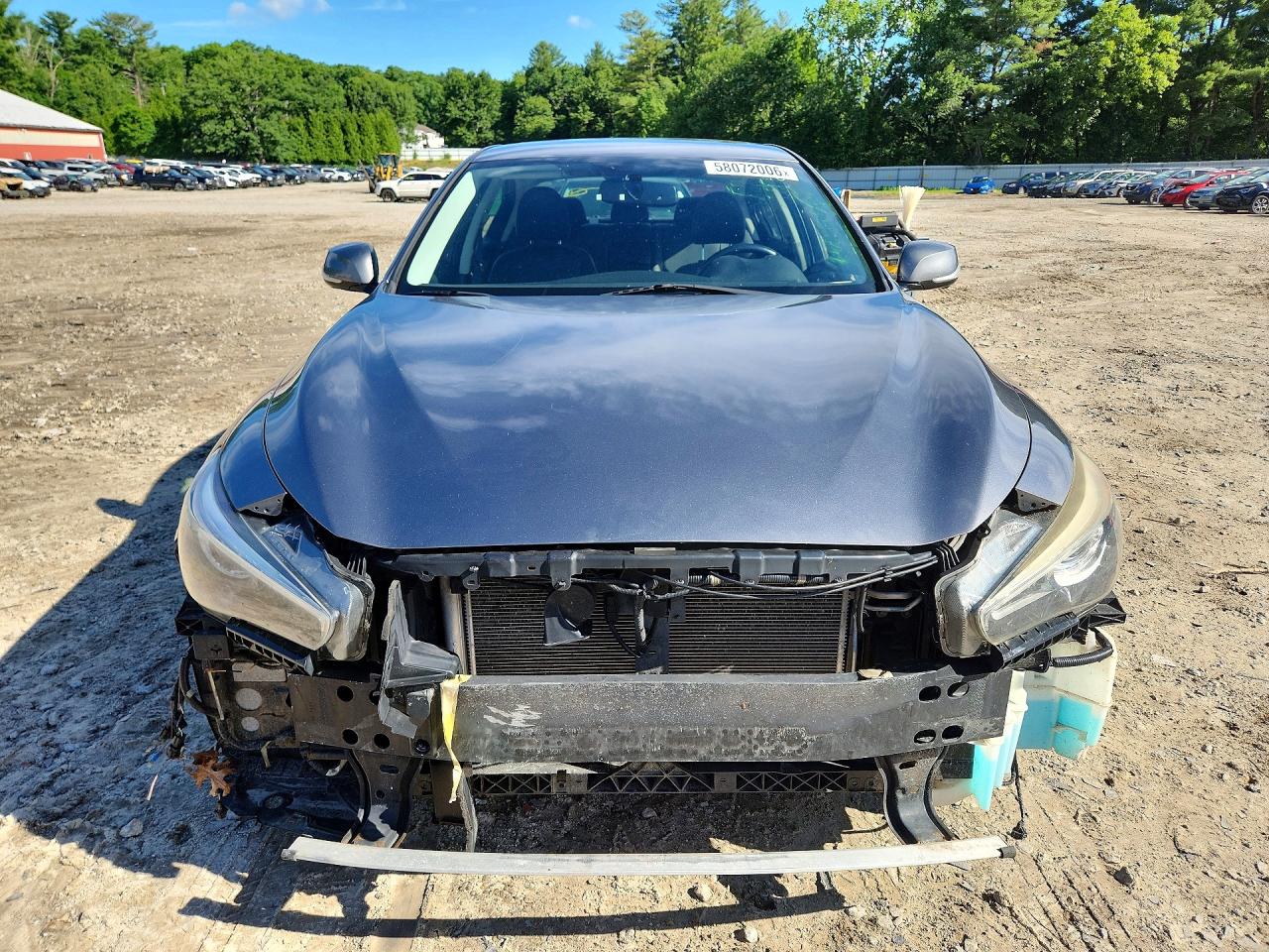 2015 Infiniti Q50 Premium Gray vin: JN1BV7AP4FM340528