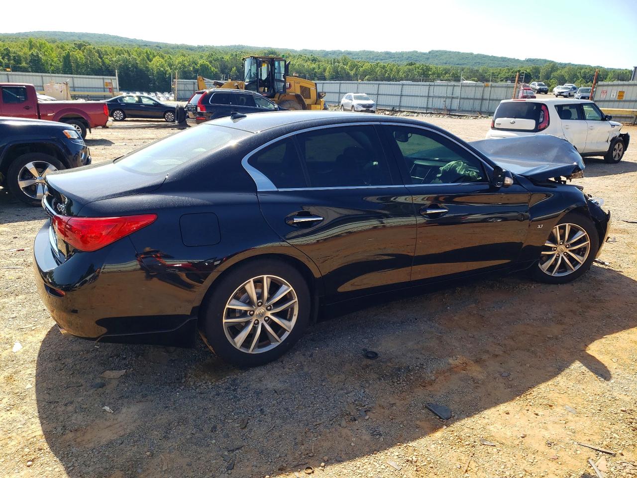 2015 Infiniti Q50 Premium Black vin: JN1BV7AP4FM343400