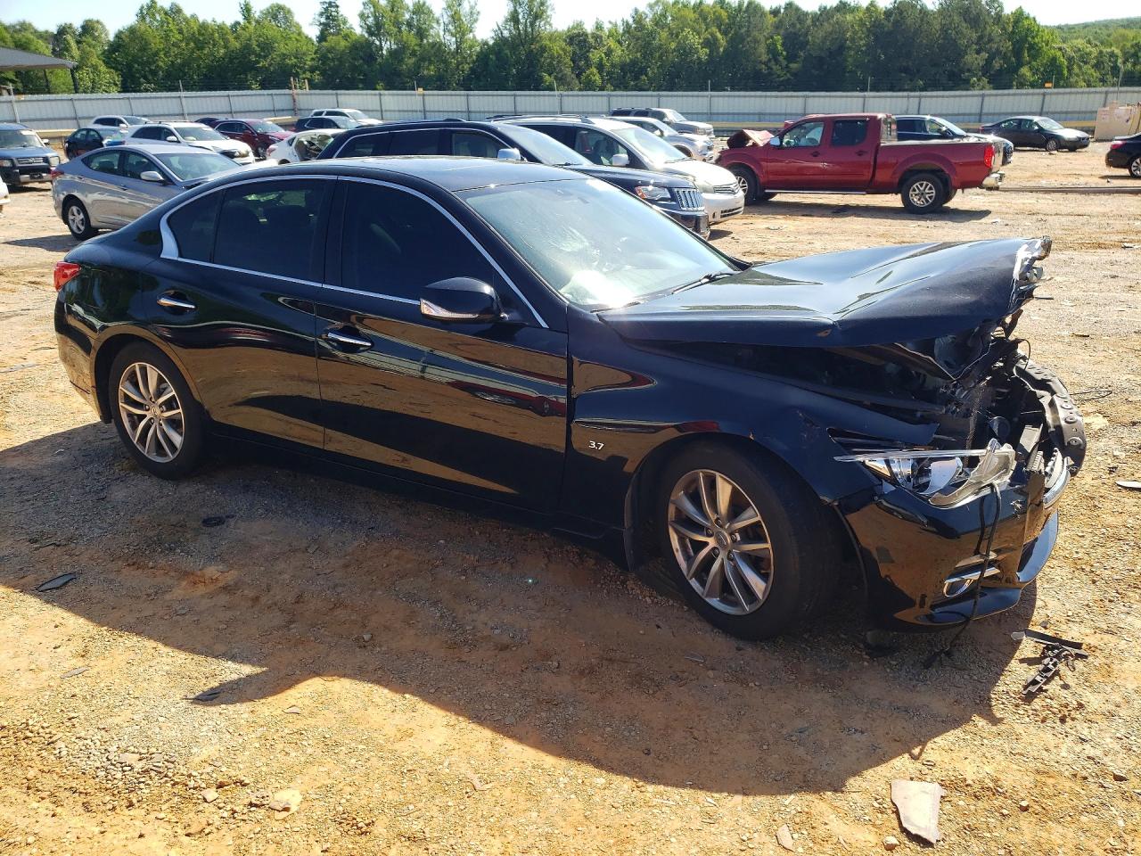 2015 Infiniti Q50 Premium Black vin: JN1BV7AP4FM343400