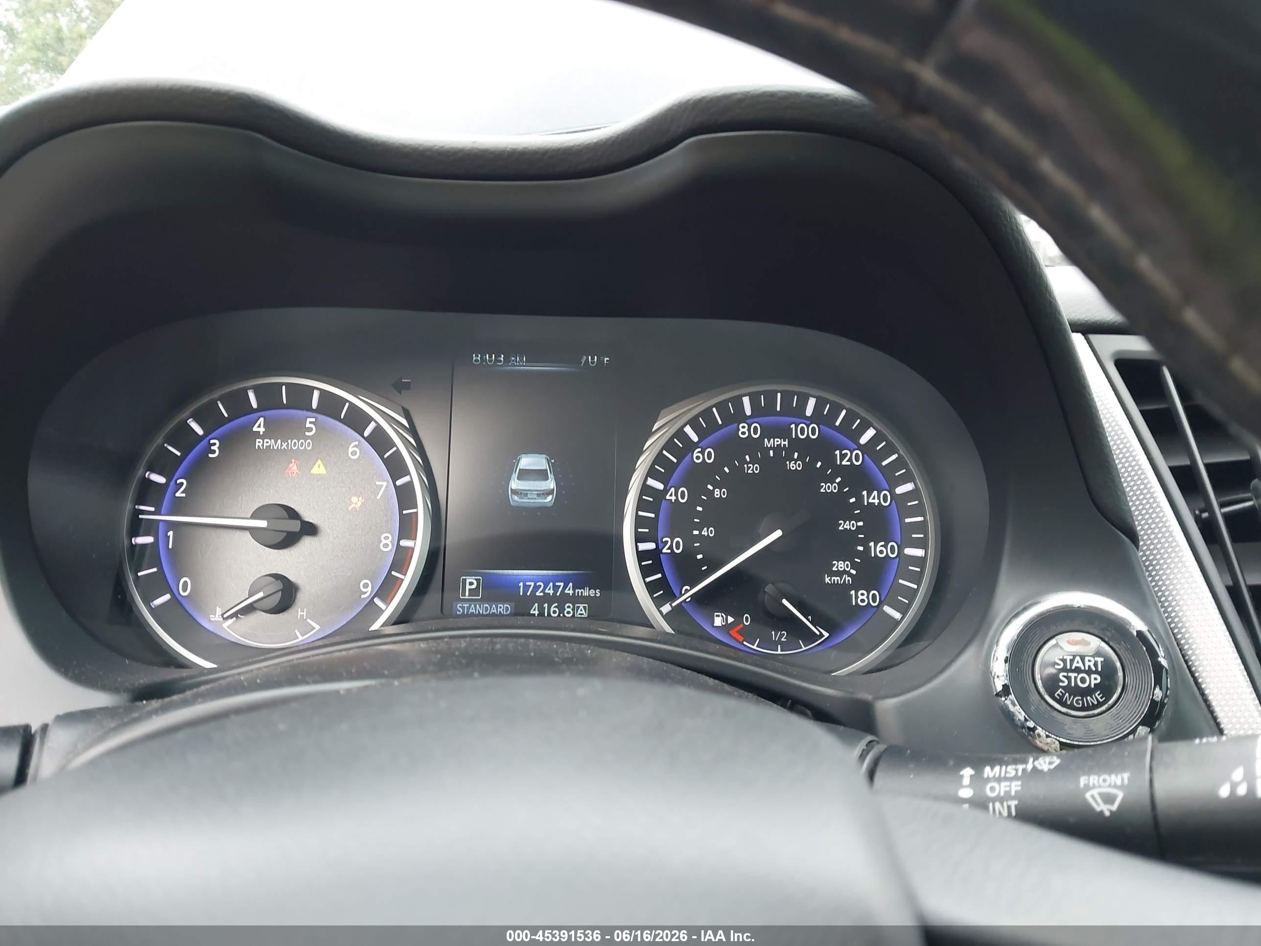 2015 Infiniti Q50 Premium Black vin: JN1BV7AP4FM348970