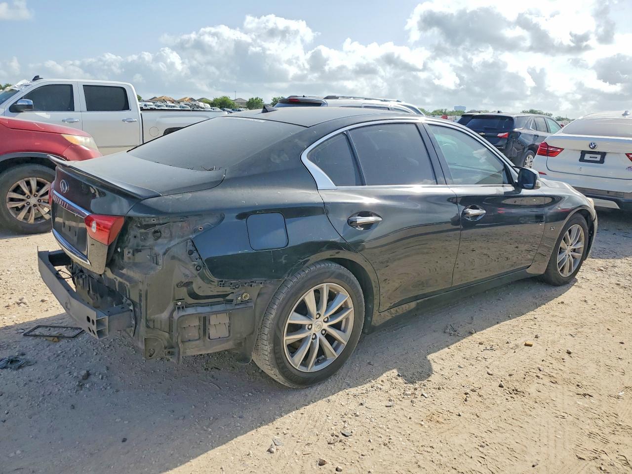 2015 Infiniti Q50 Base Black vin: JN1BV7AP4FM352033