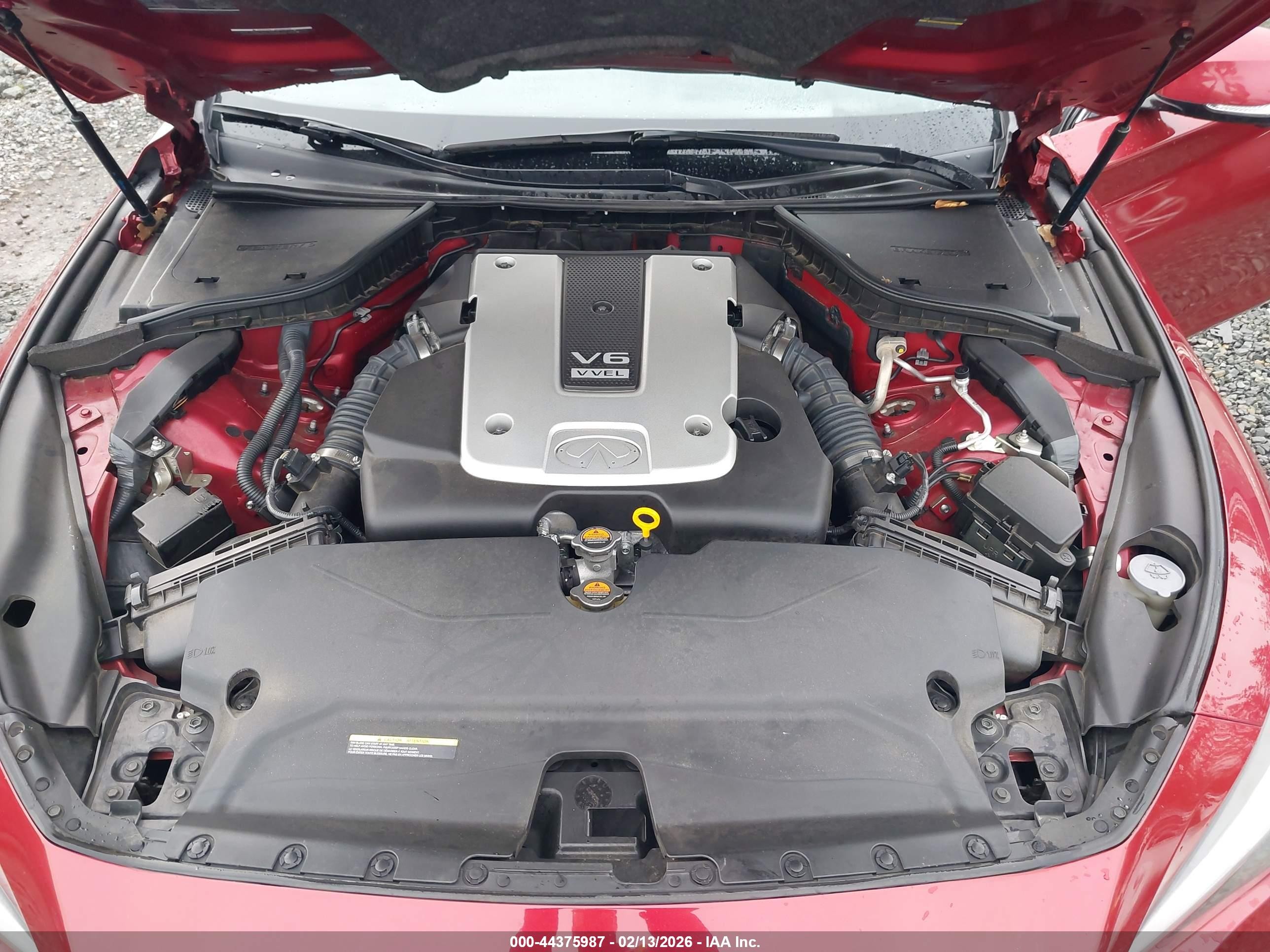 2014 Infiniti Q50 Premium Красный vin: JN1BV7AP5EM672587