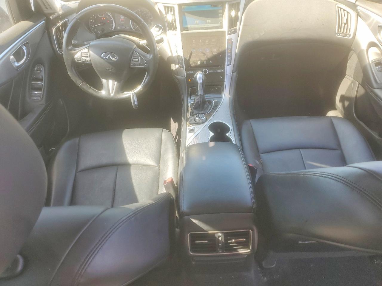 2014 Infiniti Q50 Premium Gray vin: JN1BV7AP5EM683198