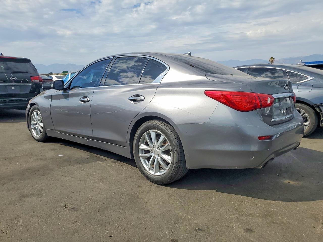 2014 Infiniti Q50 Premium Угольный vin: JN1BV7AP5EM685579