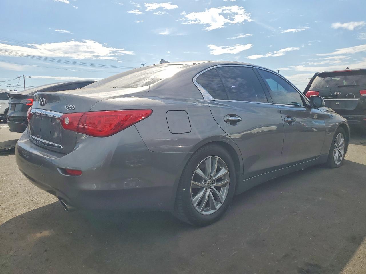 2014 Infiniti Q50 Premium Угольный vin: JN1BV7AP5EM685579