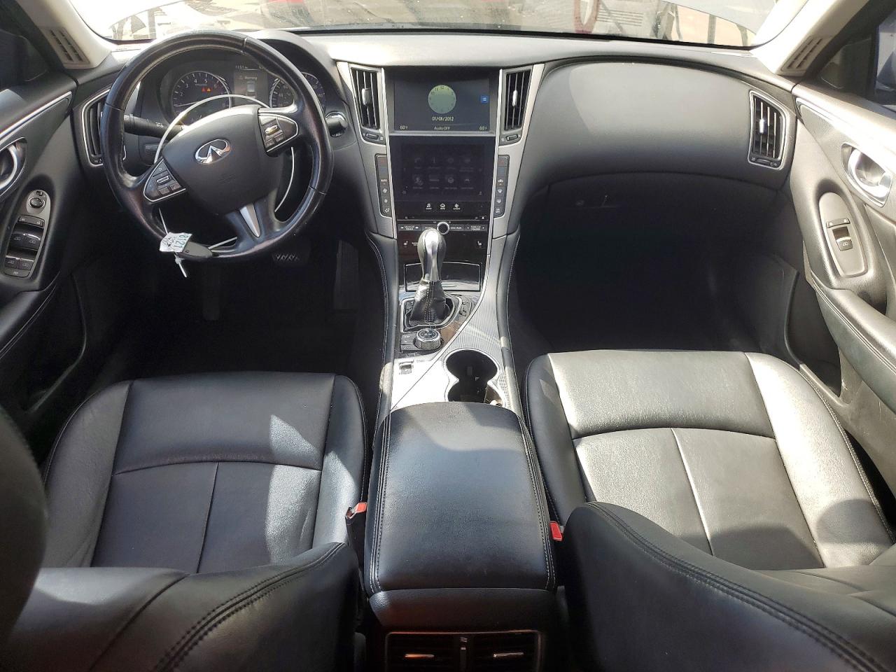 2014 Infiniti Q50 Premium Угольный vin: JN1BV7AP5EM685579