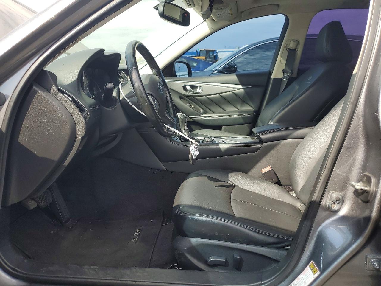 2014 Infiniti Q50 Premium Угольный vin: JN1BV7AP5EM685579