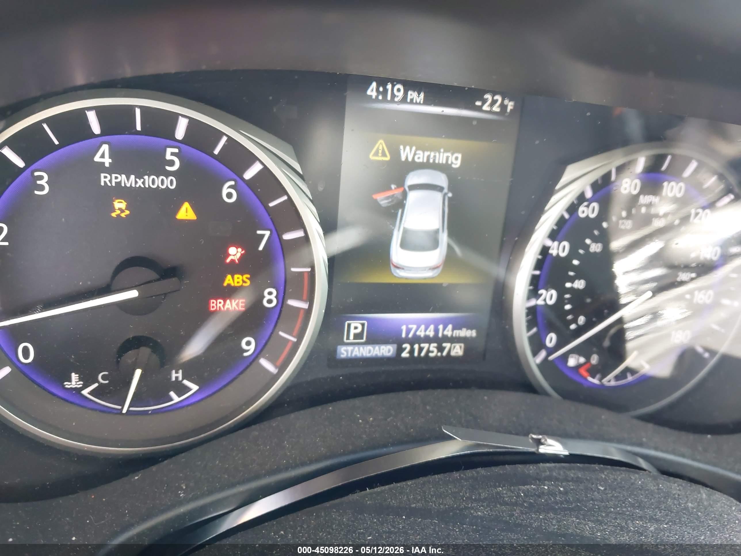 2014 Infiniti Q50 Premium Black vin: JN1BV7AP5EM691205