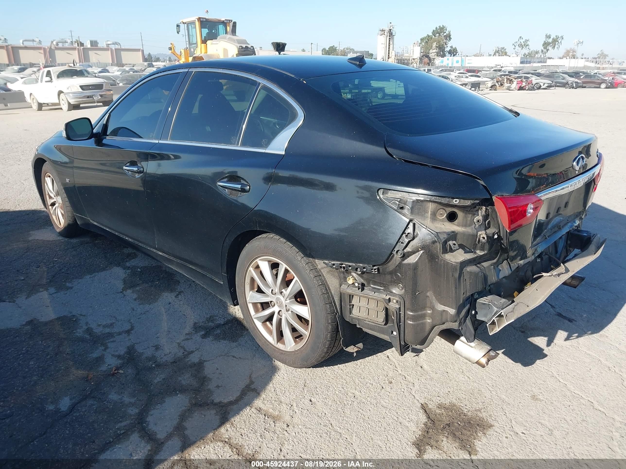 2015 Infiniti Q50 Premium/sport Black vin: JN1BV7AP5FM330042