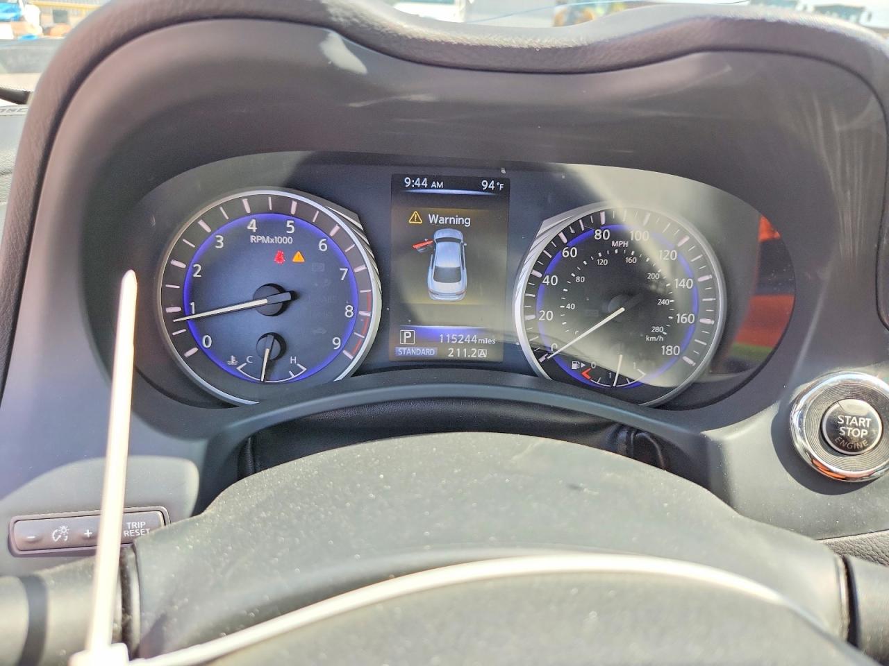 2015 Infiniti Q50 Premium White vin: JN1BV7AP5FM331496