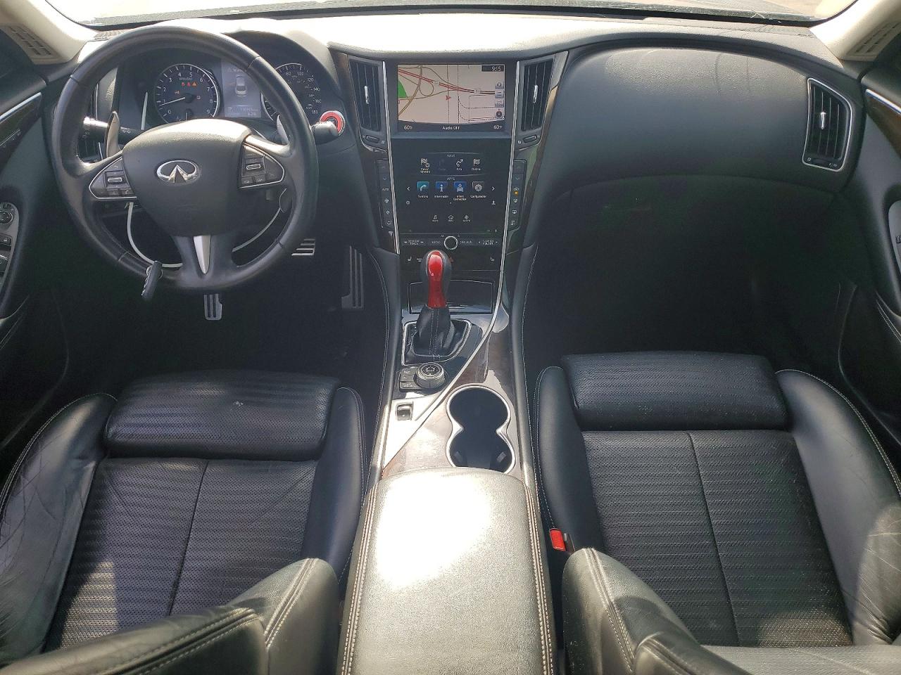 2015 Infiniti Q50 Sport Серый vin: JN1BV7AP5FM332860