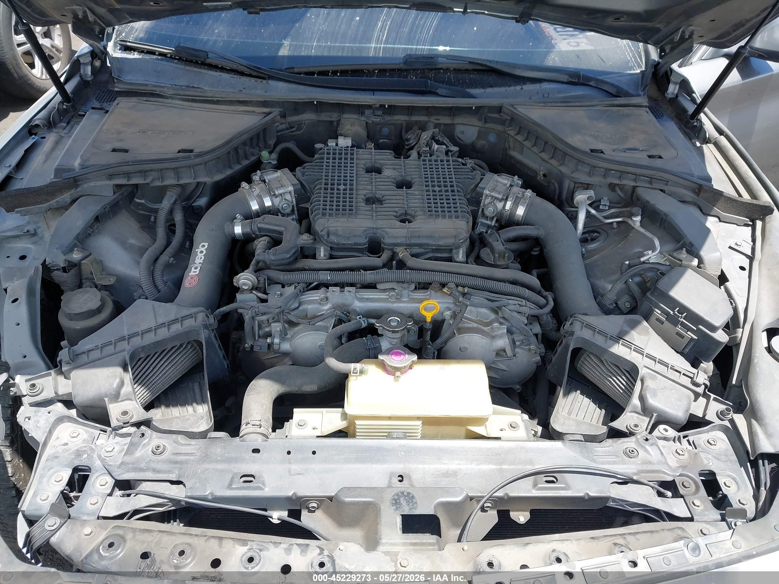 2015 Infiniti Q50 Sport Серый vin: JN1BV7AP5FM333524