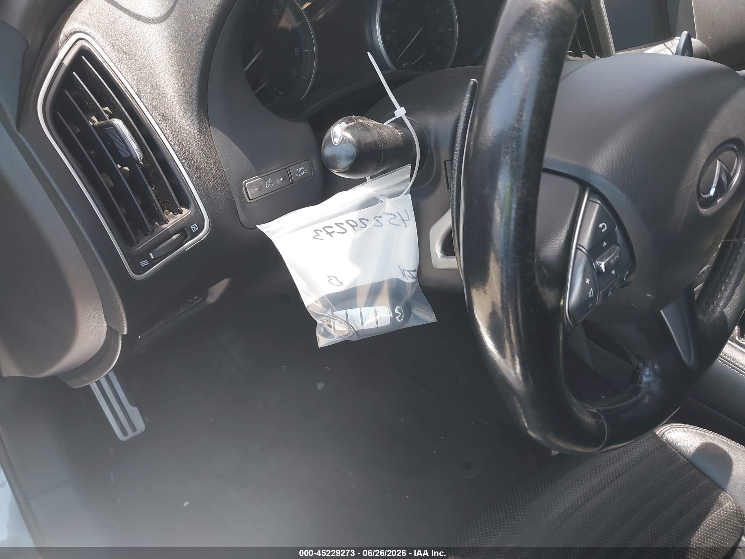 2015 Infiniti Q50 Sport Серый vin: JN1BV7AP5FM333524